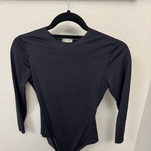 Sheer Black Bodysuit by Freepeople